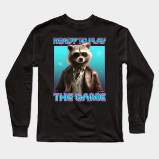 Funny Raccoon Boss Quote Long Sleeve T-Shirt